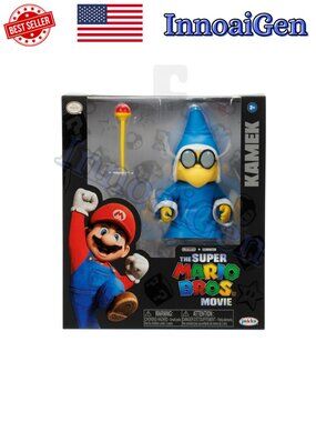 Jakks Pacific The Super Mario Bros. Movie Kamek 5" Action Figure with Wand NIB